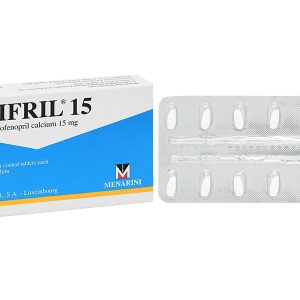 Bifril 15 điều trị tăng huyết áp, nhồi máu cơ tim (2 vỉ x 14 viên)