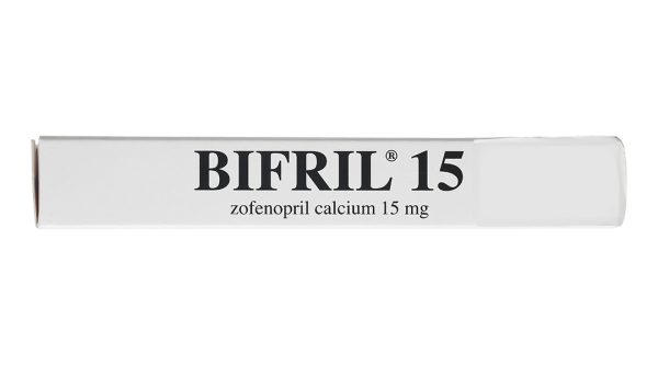 Bifril 15 điều trị tăng huyết áp, nhồi máu cơ tim (2 vỉ x 14 viên)