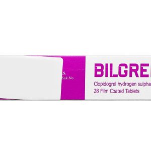 Bilgrel 75mg phòng ngừa các biến cố huyết khối do xơ vữa động mạch (2 vỉ x 14 viên)