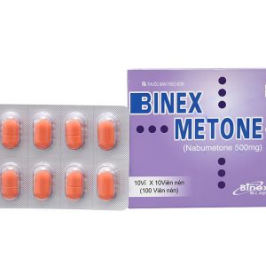 Binex Metone 500mg trị viêm xương khớp (10 vỉ x 10 viên)
