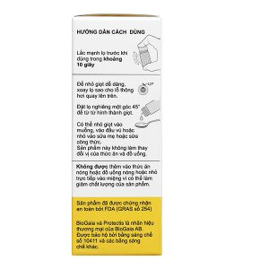 Men vi sinh Biogaia Protectis Baby Drops bổ sung lợi khuẩn lọ 5ml