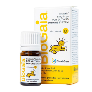 Men vi sinh BioGaia Protectis Baby Drops Vitamin D3 bổ sung lợi khuẩn lọ 5ml