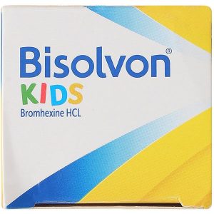 Siro Bisolvon Kids 4mg/5ml làm loãng đờm trong các bệnh phế quản chai 60ml
