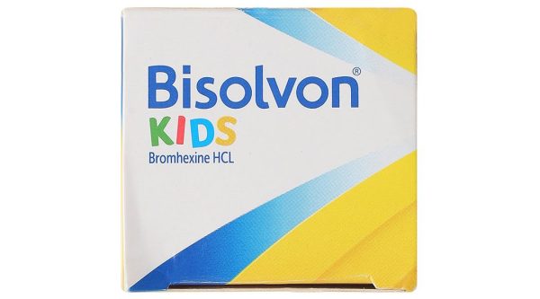 Siro Bisolvon Kids 4mg/5ml làm loãng đờm trong các bệnh phế quản chai 60ml