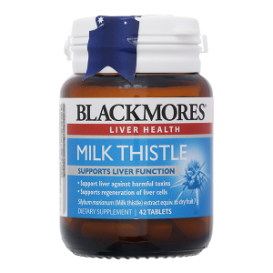 Blackmores Milk Thistle bảo vệ gan, hỗ trợ quá trình phục hồi gan lọ 42 viên