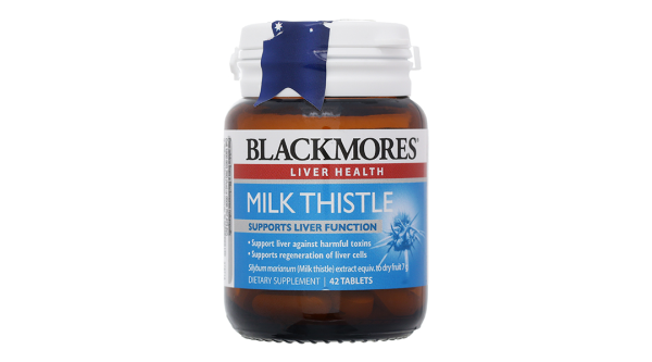 Blackmores Milk Thistle bảo vệ gan, hỗ trợ quá trình phục hồi gan lọ 42 viên