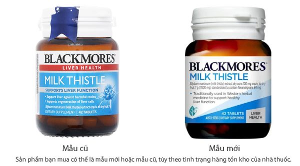 Blackmores Milk Thistle bảo vệ gan, hỗ trợ quá trình phục hồi gan lọ 42 viên