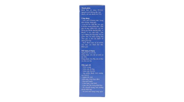 Bộ dụng cụ vệ sinh mũi Ích Nhân làm sạch khoang mũi, họng (1 bình + 30 viên)