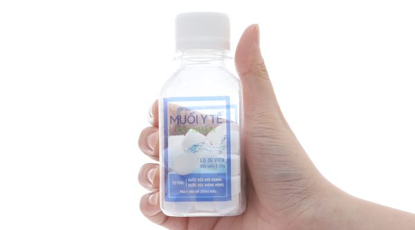 Bộ dụng cụ vệ sinh mũi Ích Nhân làm sạch khoang mũi, họng (1 bình + 30 viên)