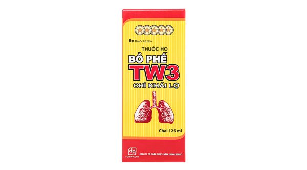 Siro Bổ Phế TW3 Chỉ Khái Lộ trị ho, tiêu đờm chai 125ml