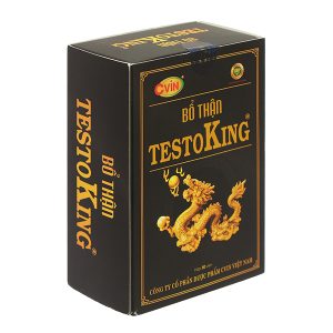 Bổ thận Cvin TestoKing giúp tăng cường sinh lực nam giới hộp 30 viên