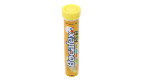 Viên sủi Bocalex Multi bổ sung vitamin, hỗ trợ tăng đề kháng tuýp 20 viên