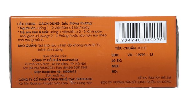 Boganic Forte hỗ trợ trị bệnh lý gan mật, mỡ máu (5 vỉ x 10 viên)