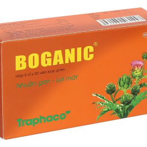 Viên bao phim Boganic hỗ trợ trị suy giảm chức năng gan, viêm gan (5 vỉ x 20 viên)