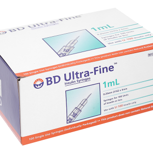 Bơm kim tiêm Insulin BD Ultra-Fine 31G x 6mm (1ml/100U) hộp 100 cái