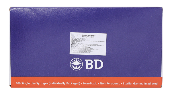 Bơm kim tiêm Insulin BD Ultra-Fine 31G x 6mm (1ml/100U) hộp 100 cái
