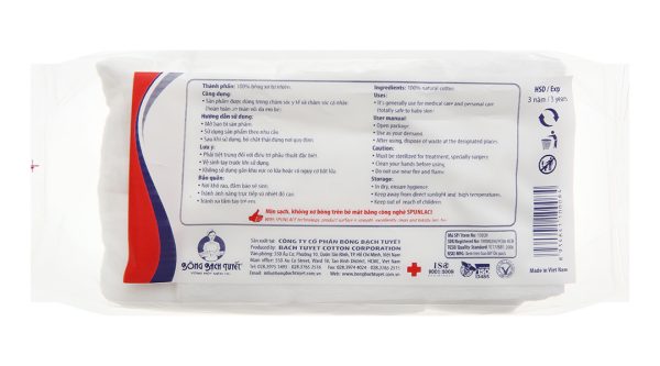Bông gòn Bạch Tuyết gói 25g