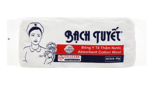 Bông gòn Bạch Tuyết gói 45g