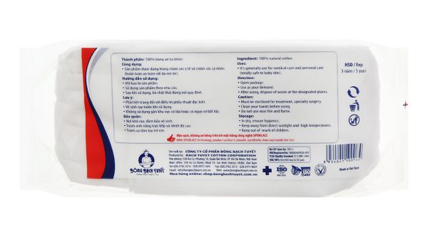 Bông gòn Bạch Tuyết gói 45g