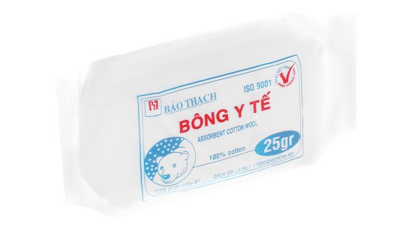 Bông gòn sợi dài Bảo Thạch gói 25g