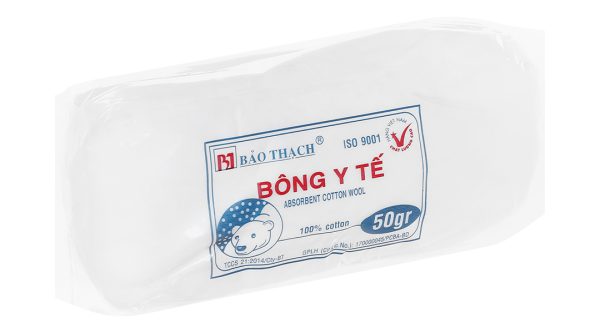 Bông gòn sợi dài Bảo Thạch gói 50g