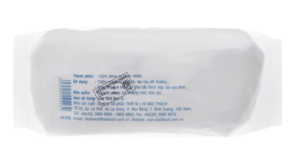 Bông gòn sợi dài Bảo Thạch gói 50g