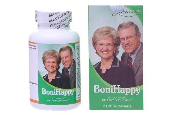 BoniHappy giúp ngủ ngon, cải thiện trí nhớ và thị giác chai 60 viên