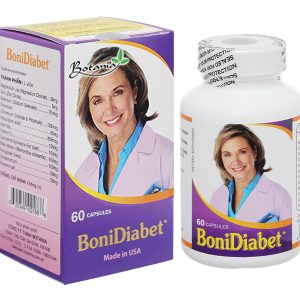 BoniDiabet+ hỗ trợ giảm lượng đường và cholesterol trong máu lọ 60 viên