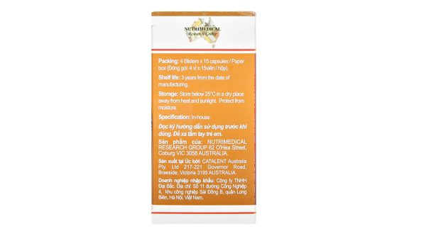 Bonlutin giảm triệu chứng thoái hóa khớp gối (4 vỉ x 15 viên)