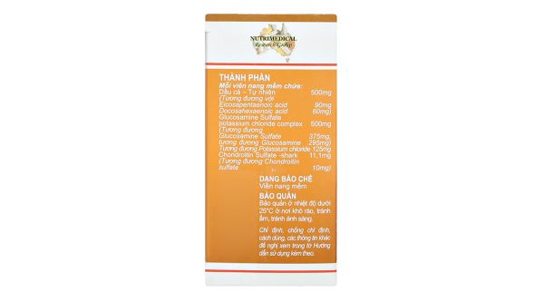 Bonlutin giảm triệu chứng thoái hóa khớp gối (4 vỉ x 15 viên)