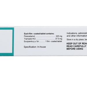 Bostacet trị cơn đau trung bình đến nặng (2 vỉ x 10 viên)