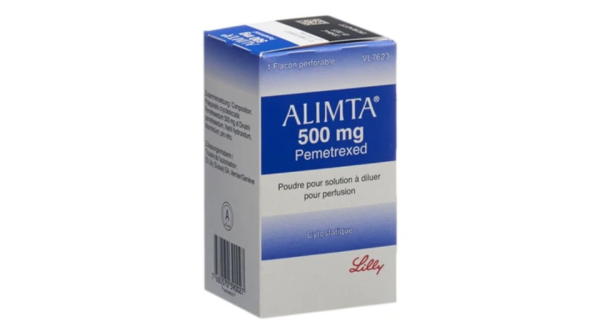 Bột pha tiêm Alimta 500mg điều trị u trung biểu mô màng phổi ác tính lọ 500mg
