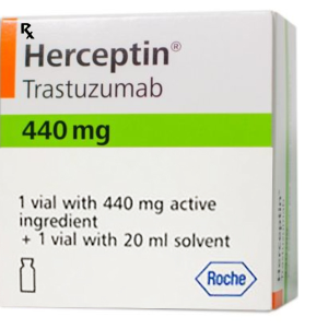 Bột pha tiêm Herceptin 440mg điều trị ung thư vú (1 lọ bột + 1 lọ dung môi 20ml)