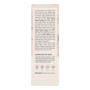 Bọt vệ sinh phụ nữ Mây Hồng Trầu Không giúp khử mùi, kháng khuẩn chai 150ml