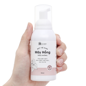 Bọt vệ sinh phụ nữ Mây Hồng Trầu Không giúp khử mùi, kháng khuẩn chai 150ml