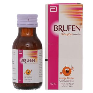 Hỗn dịch uống Brufen 100mg/5ml giảm đau, hạ sốt chai 60ml