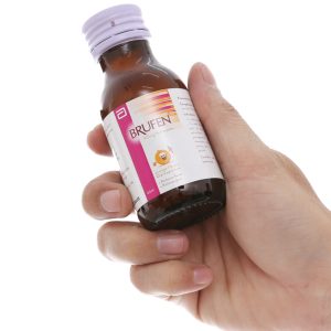 Hỗn dịch uống Brufen 100mg/5ml giảm đau, hạ sốt chai 60ml