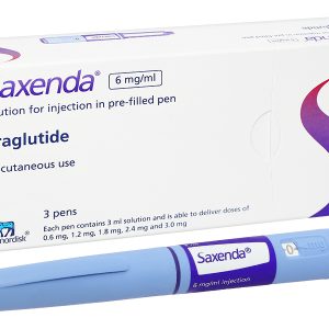 Bút tiêm Saxenda 6mg/ml giảm cân nặng, hỗ trợ cho chế độ ăn giảm calo (3 cây x 3ml)