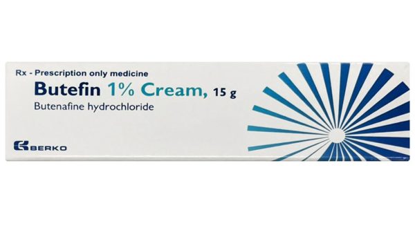 Butefin 1% Cream điều trị lang ben, nấm tuýp 15g