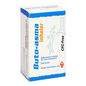Dung dịch khí dung Buto-asma 100mcg trị triệu chứng hen phế quản bình 200 liều