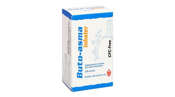 Dung dịch khí dung Buto-asma 100mcg trị triệu chứng hen phế quản bình 200 liều
