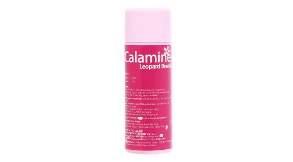 Hỗn dịch bôi da Calamine trị dị ứng, ngứa, rôm sảy chai 120ml