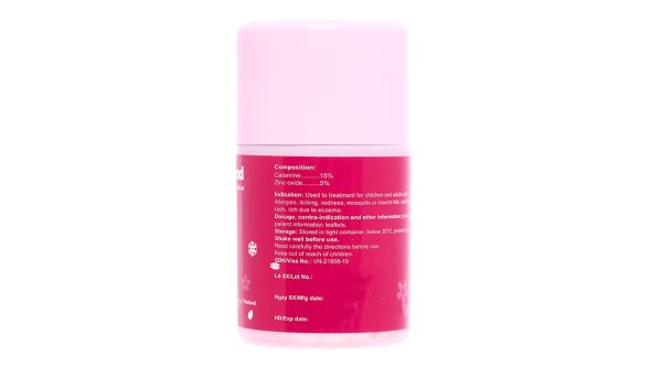 Hỗn dịch bôi da Calamine trị dị ứng, rôm sảy chai 60ml