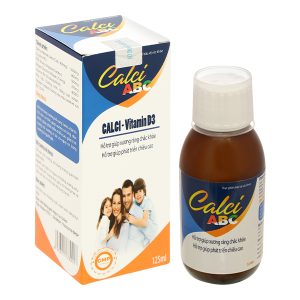 Siro Calci ABC giúp xương và răng chắc khỏe chai 125ml