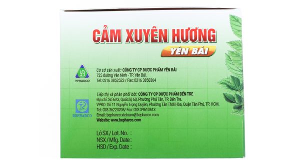 Cảm Xuyên Hương Yên Bái trị cảm cúm, cảm lạnh (10 vỉ x 10 viên)