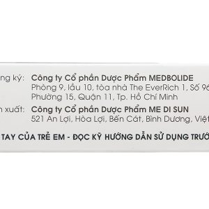 Camoas 200mg giảm triệu chứng tiểu khó, tiểu gấp, tiểu đêm (3 vỉ x 10 viên)
