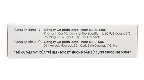 Camoas 200mg giảm triệu chứng tiểu khó, tiểu gấp, tiểu đêm (3 vỉ x 10 viên)