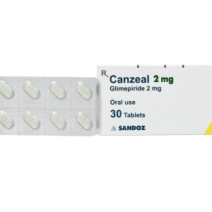 Canzeal 2mg trị đái tháo đường (3 vỉ x 10 viên)