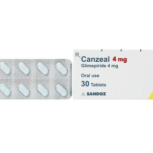 Canzeal 4mg trị đái tháo đường (3 vỉ x 10 viên)