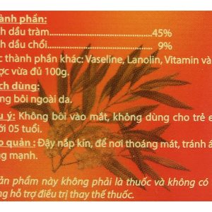 Cao xoa Cao Tràm Tiên Ông hũ 10g